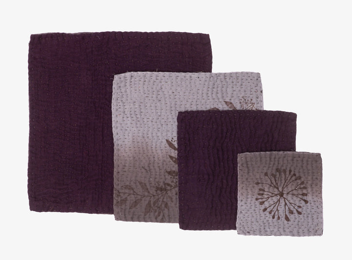 Ombre Handmade Coasters -Chocolate ( Set of 2)