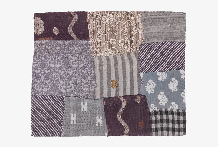 Ombre Patch Handmade Placemats -Chocolate (Set of 2)