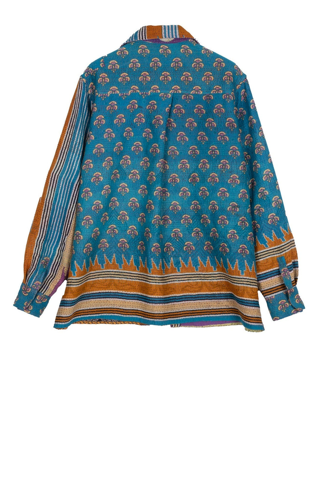 VINTAGE COTTON KANTHA UNI SHIRT - cv2557-0002s -