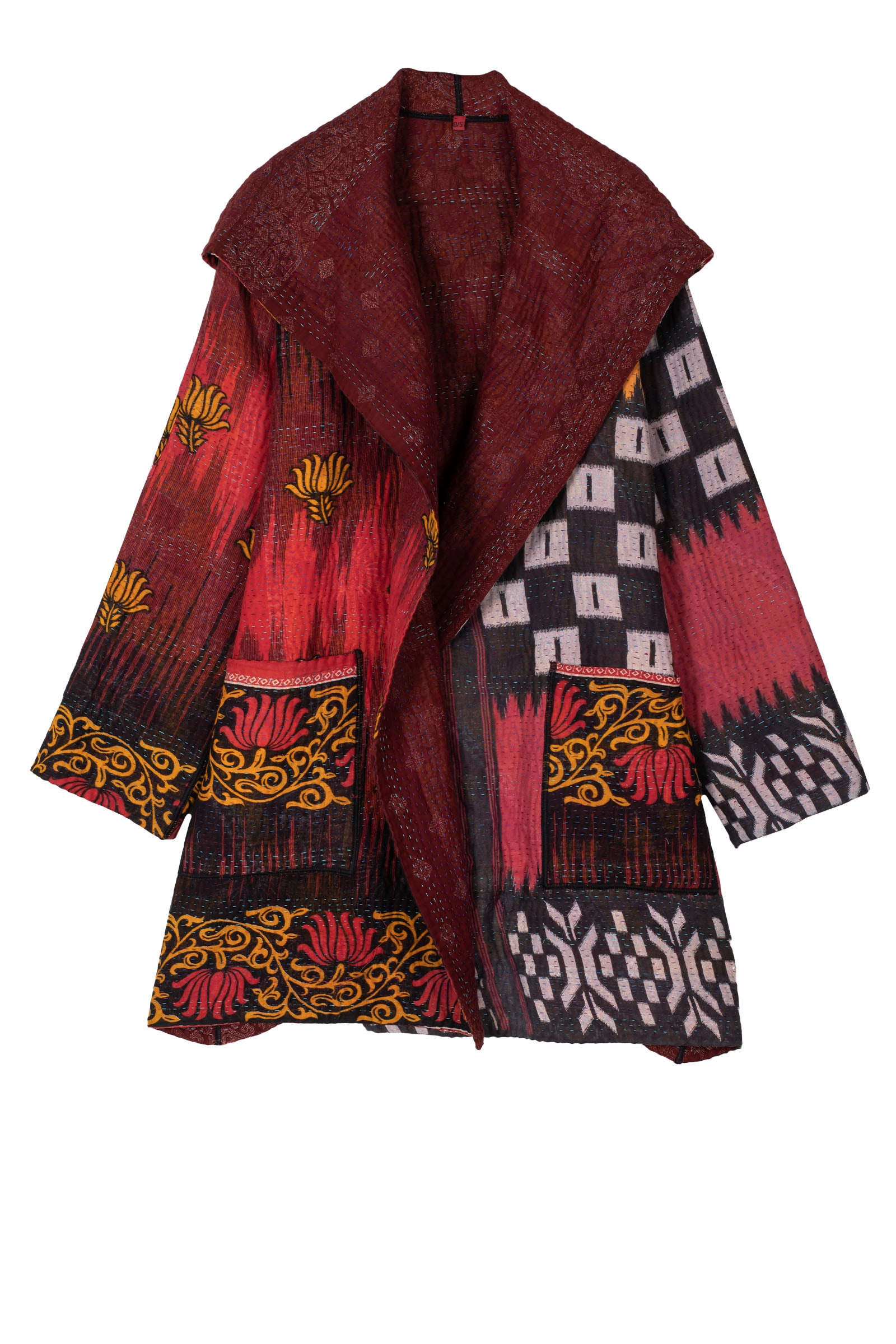 【新品タグ付き】MIEKO MINTZ ミエコミンツ　リバーシブルジャケット Mieko Mintz | Unique Artisan Clothing & Textiles Inspired by