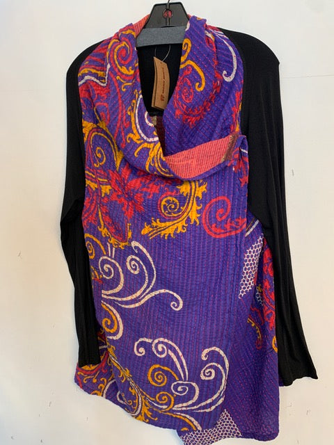 VINTAGE COTTON BBK KANTHA CASCADE JKT - bb2038-mlt -