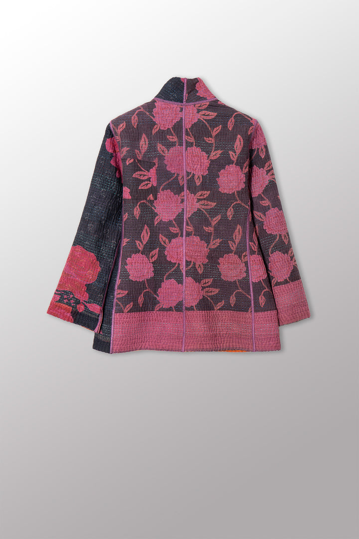 COTTON OVERDYE KANTHA SHORT JKT - ov4007-cfus036s -