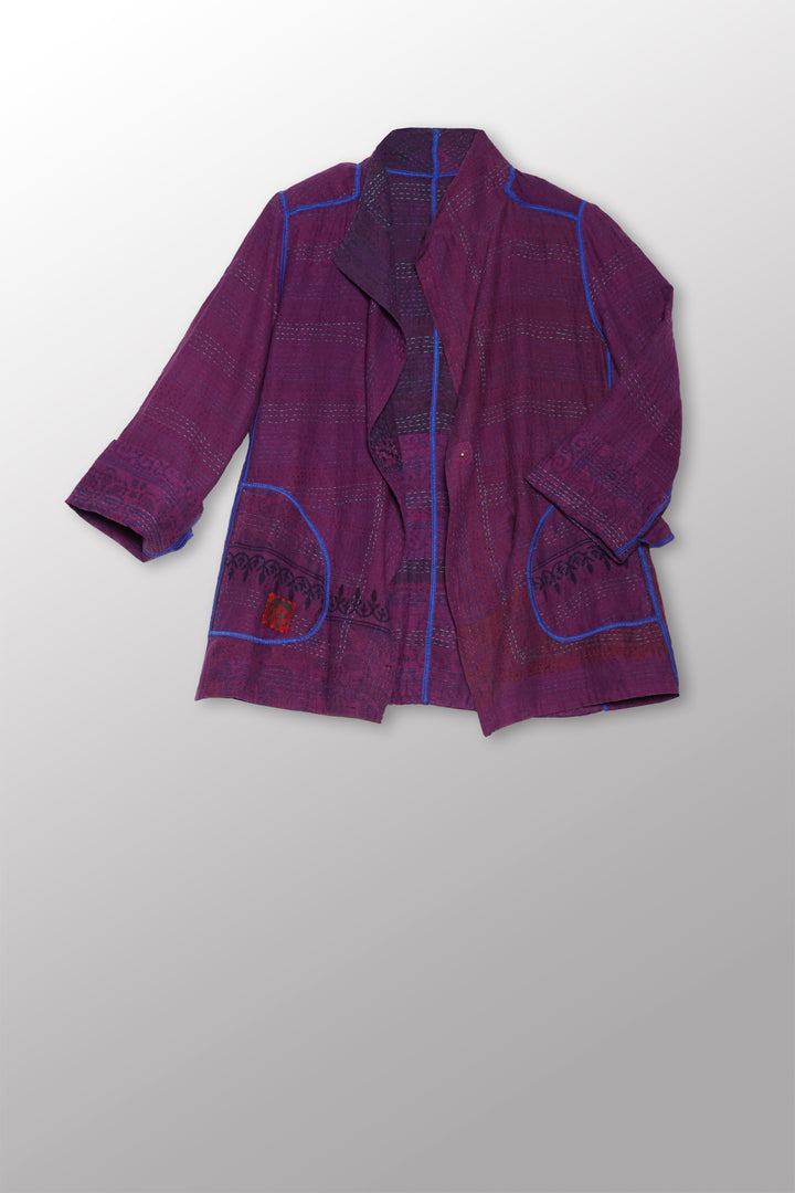 COTTON OVERDYE KANTHA SHORT JKT - ov2007-cprp001s -