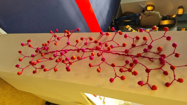 Twig Tree Handmade Table Runner