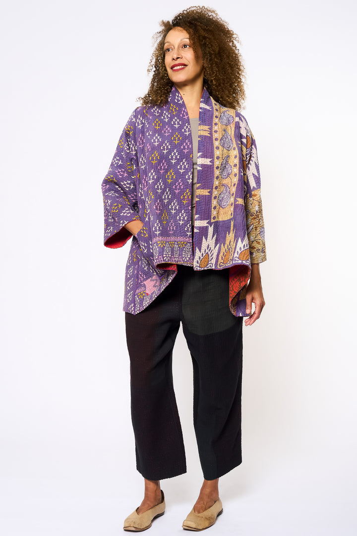 COTTON OVERDYE KANTHA KIMONO JKT - ov4004-corg001a -