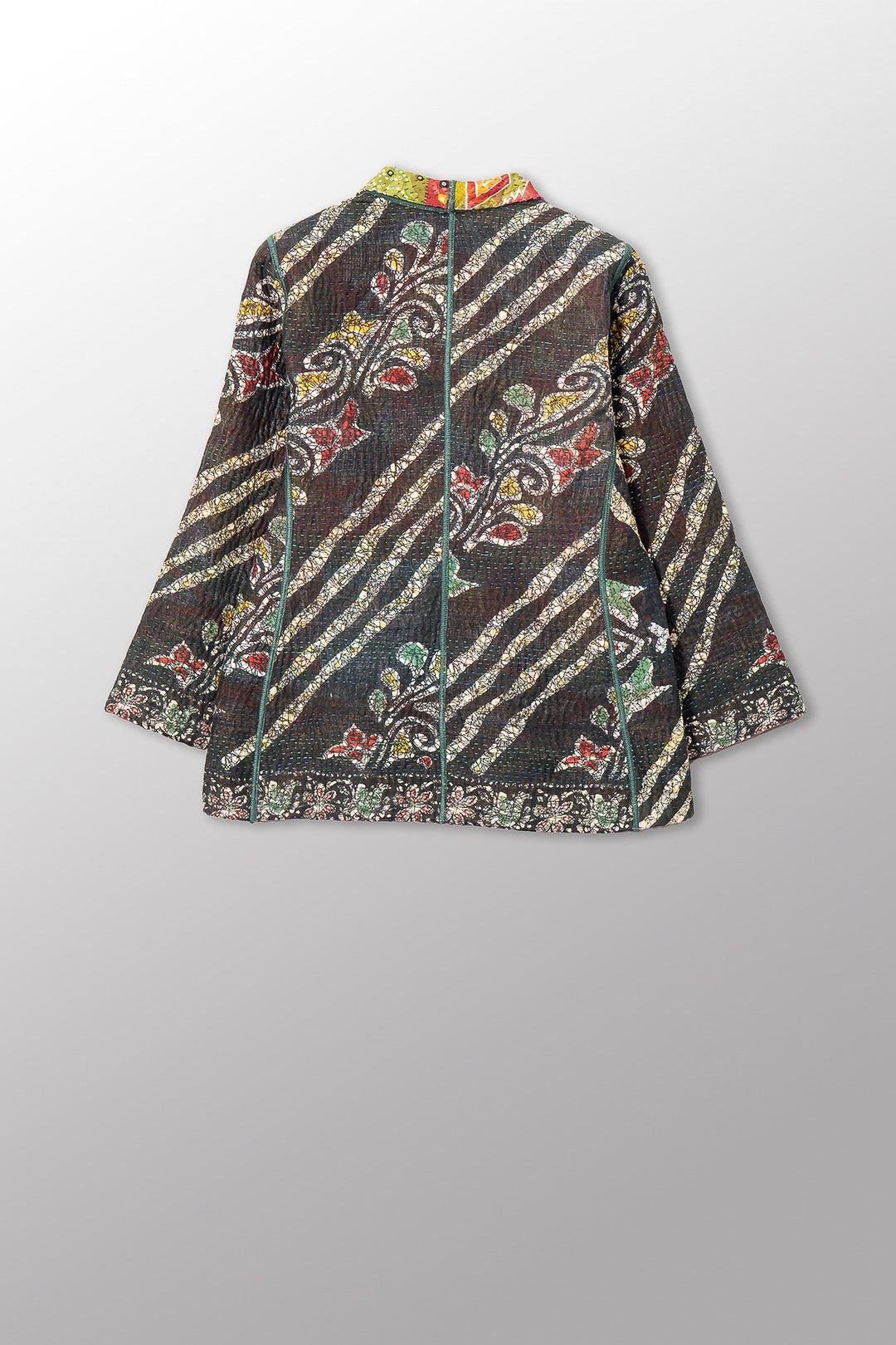 VINTAGE COTTON KANTHA SHORT JKT - cv4007-0344s -