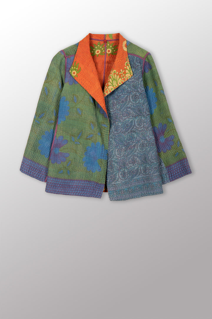 COTTON OVERDYE KANTHA SHORT JKT - ov4007-corg002s -