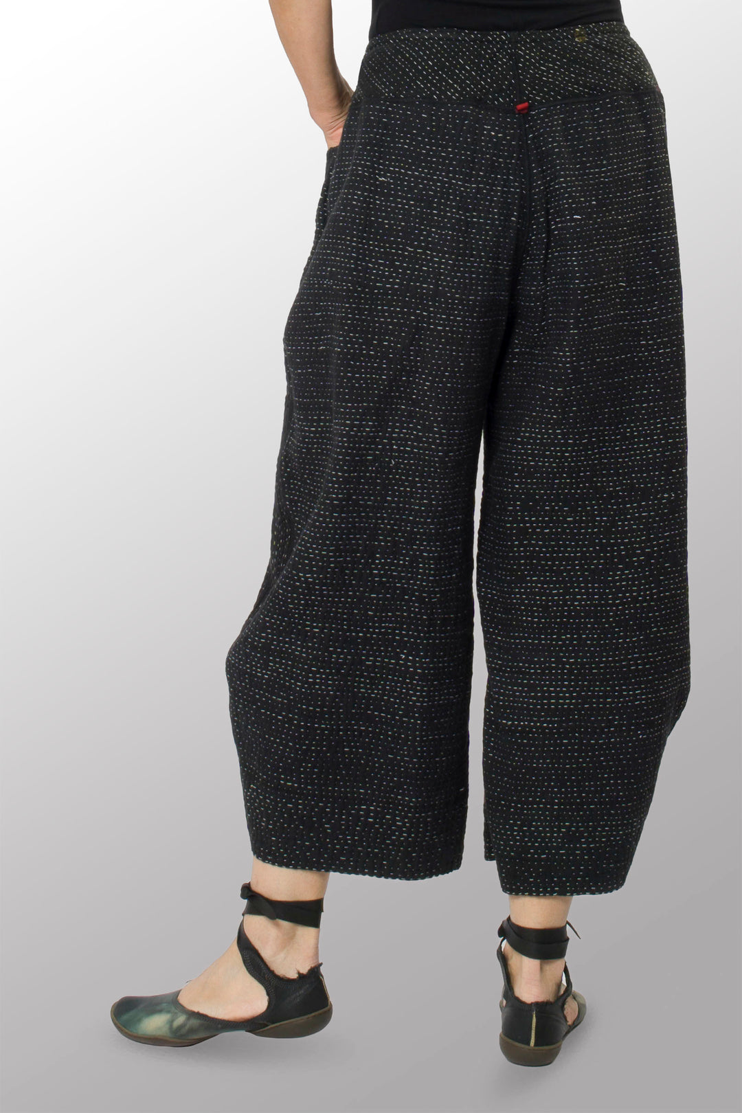 MUJI PATCH KANTHA LANTERN PANTS - mp4634-biy -