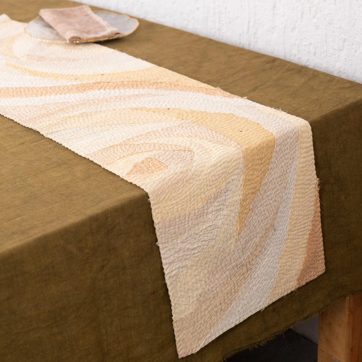 New Dawn  Fray patch  Rose Table Runner