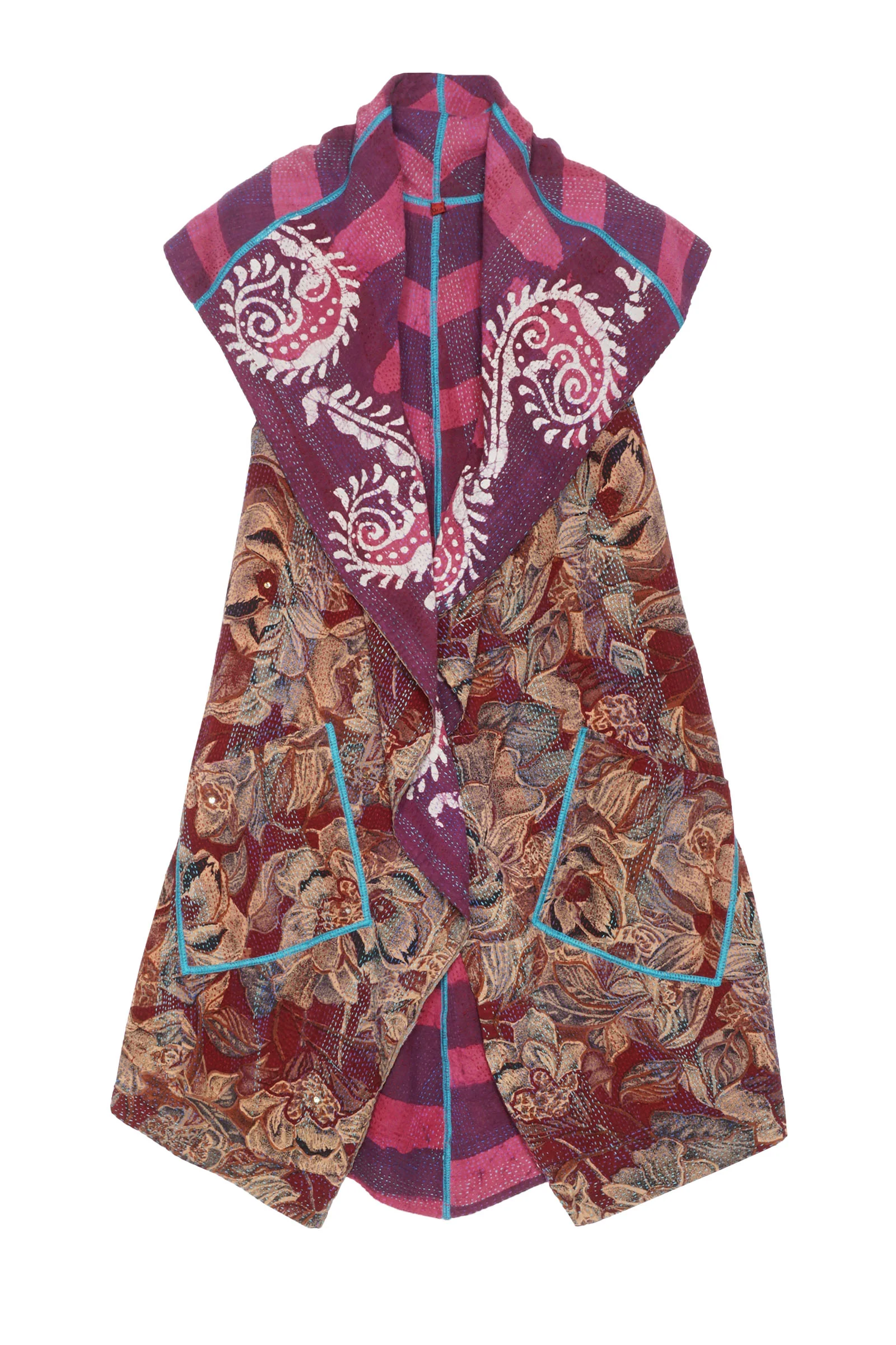 MIEKO MINTZ ベスト VEST インド綿 【公式通販】