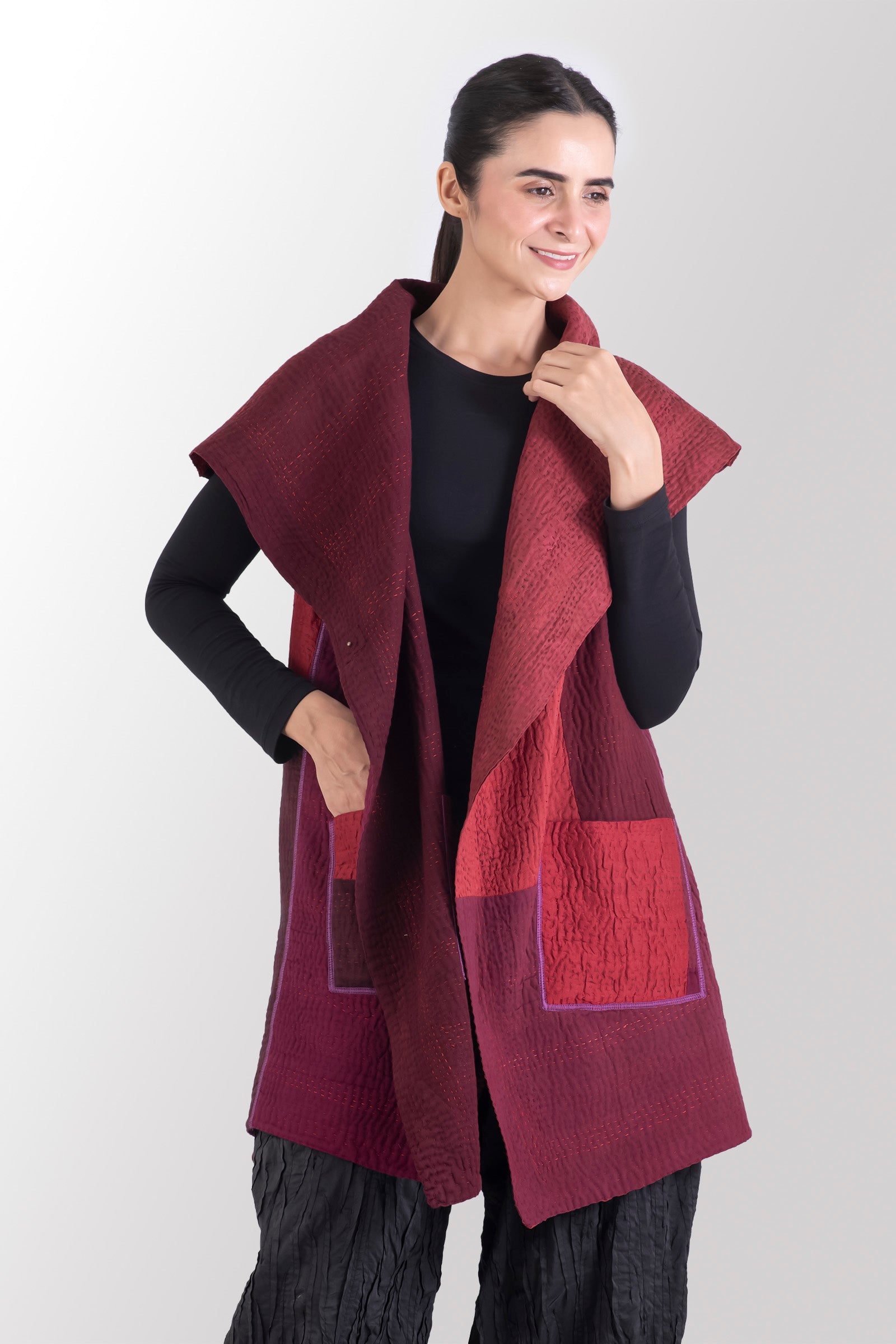 MIEKO MINTZ ベスト　VEST インド綿 MIEKO MINTZ ベスト VEST インド綿 トップス