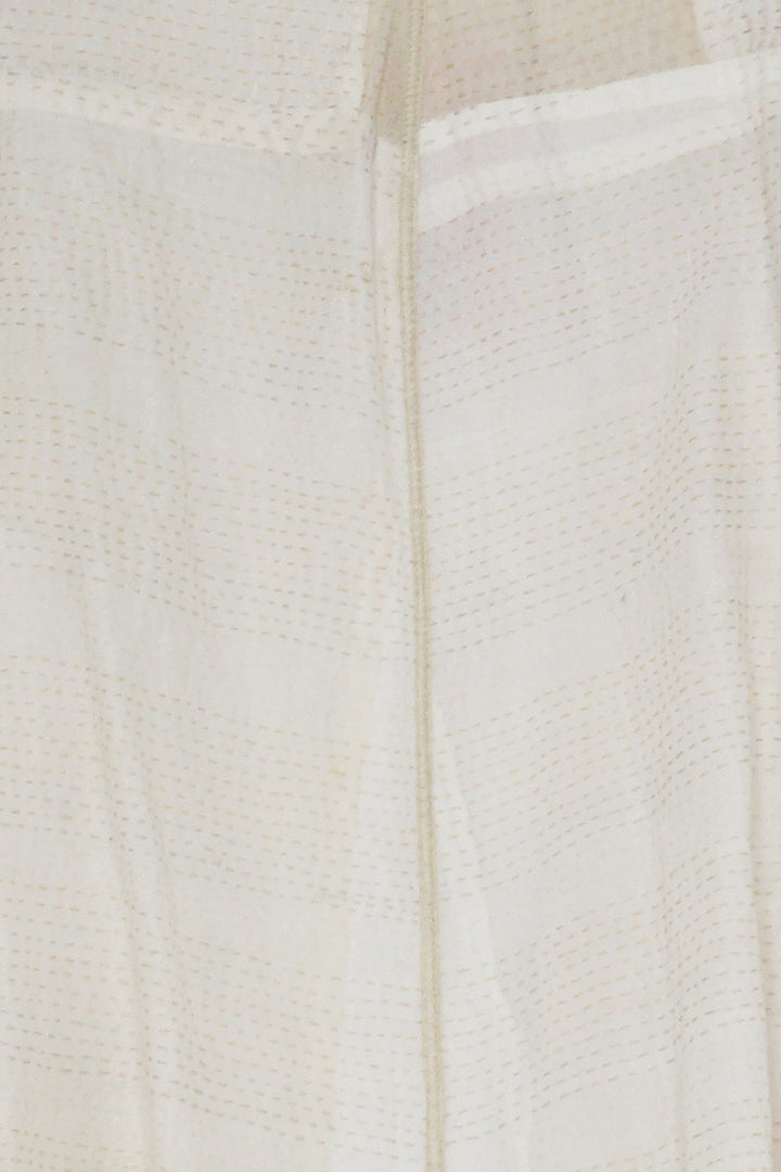JAIPUR WHITE KANTHA BELL SHAPE JKT - jw2048-ivy -