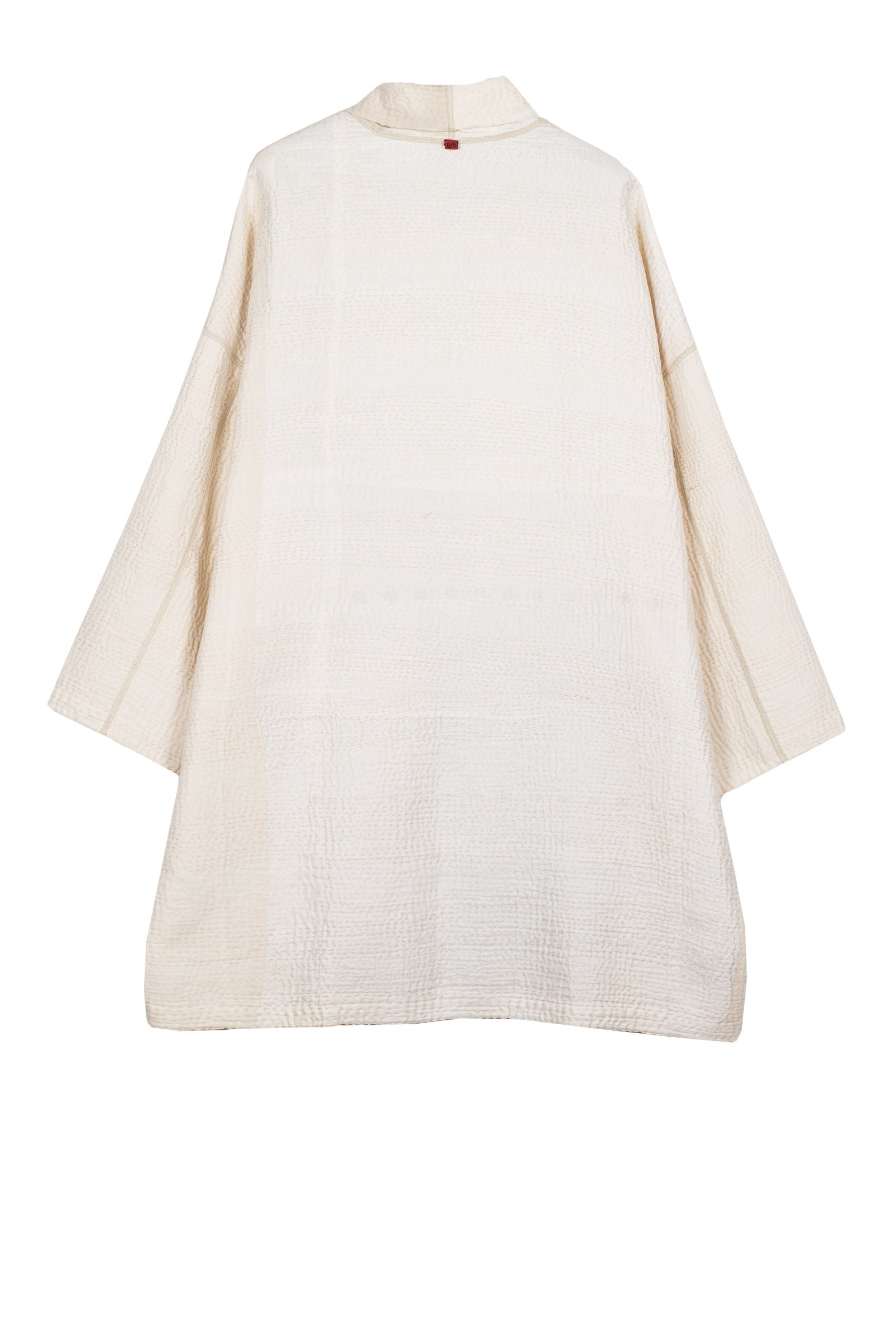 JAIPUR WHITE KANTHA HAORI JACKET - jw4068-ivy - – Mieko Mintz US