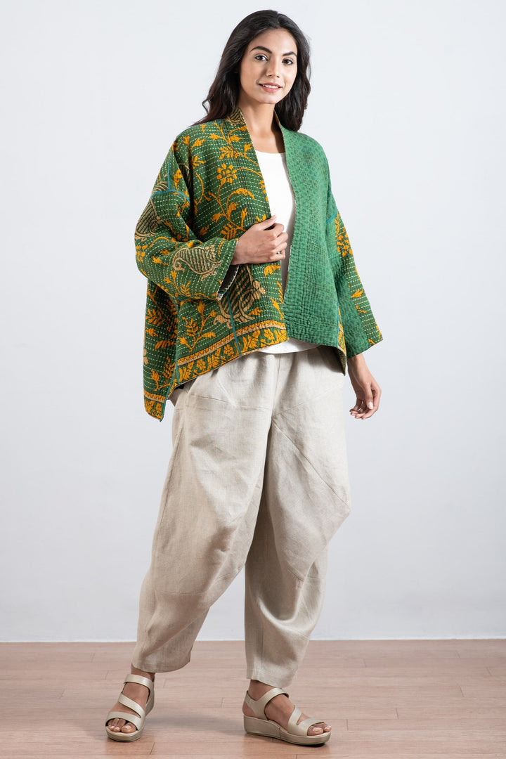 LINEN YAMAHA PANTS - ln1632-ntl -