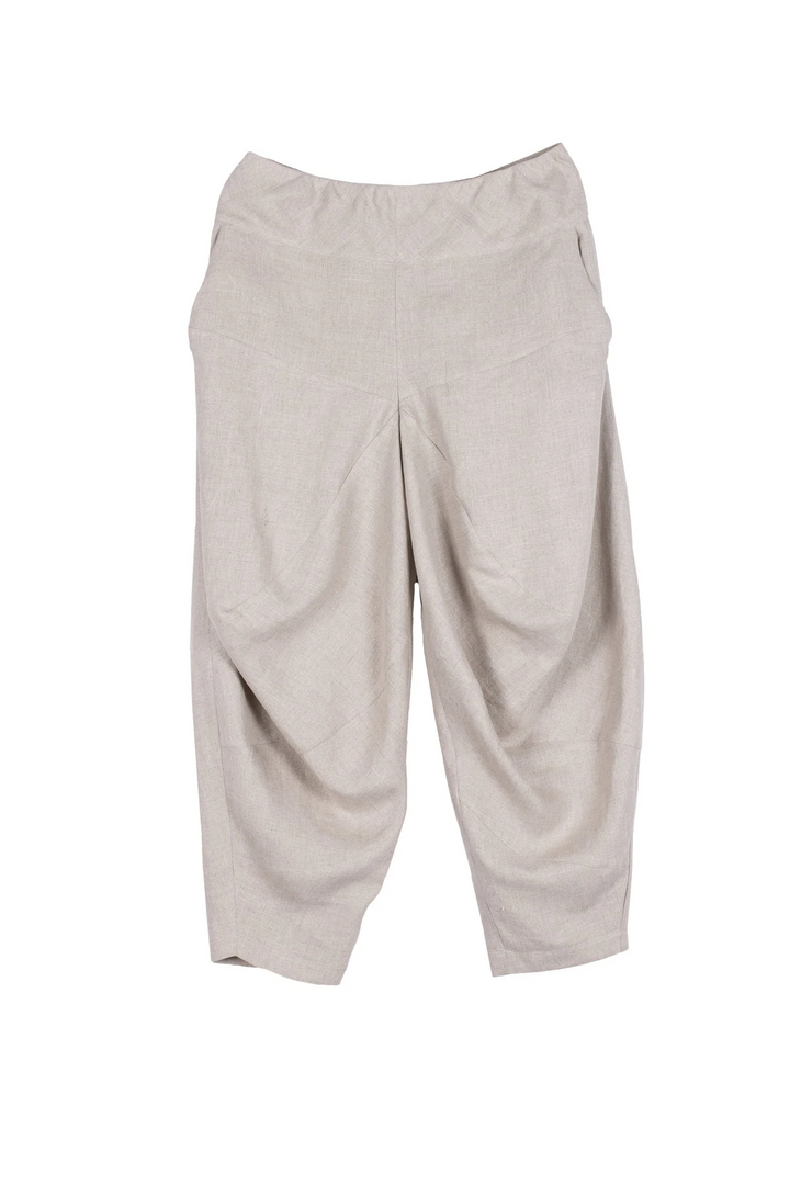 LINEN YAMAHA PANTS - ln1632-ntl -