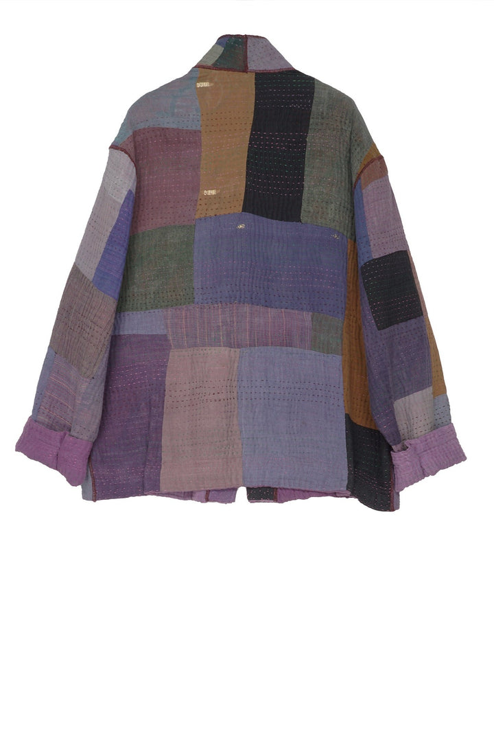 MUJI PATCH KANTHA MEN'S BLOUSON - mp4040-prp -