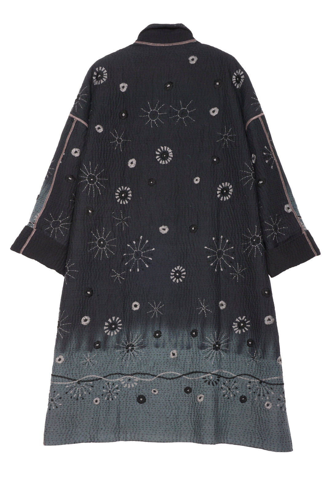 OMBRE SUN RALLI FIREWORKS KANTHA OVERSIZED MEDIUM COAT - of4331-gry -