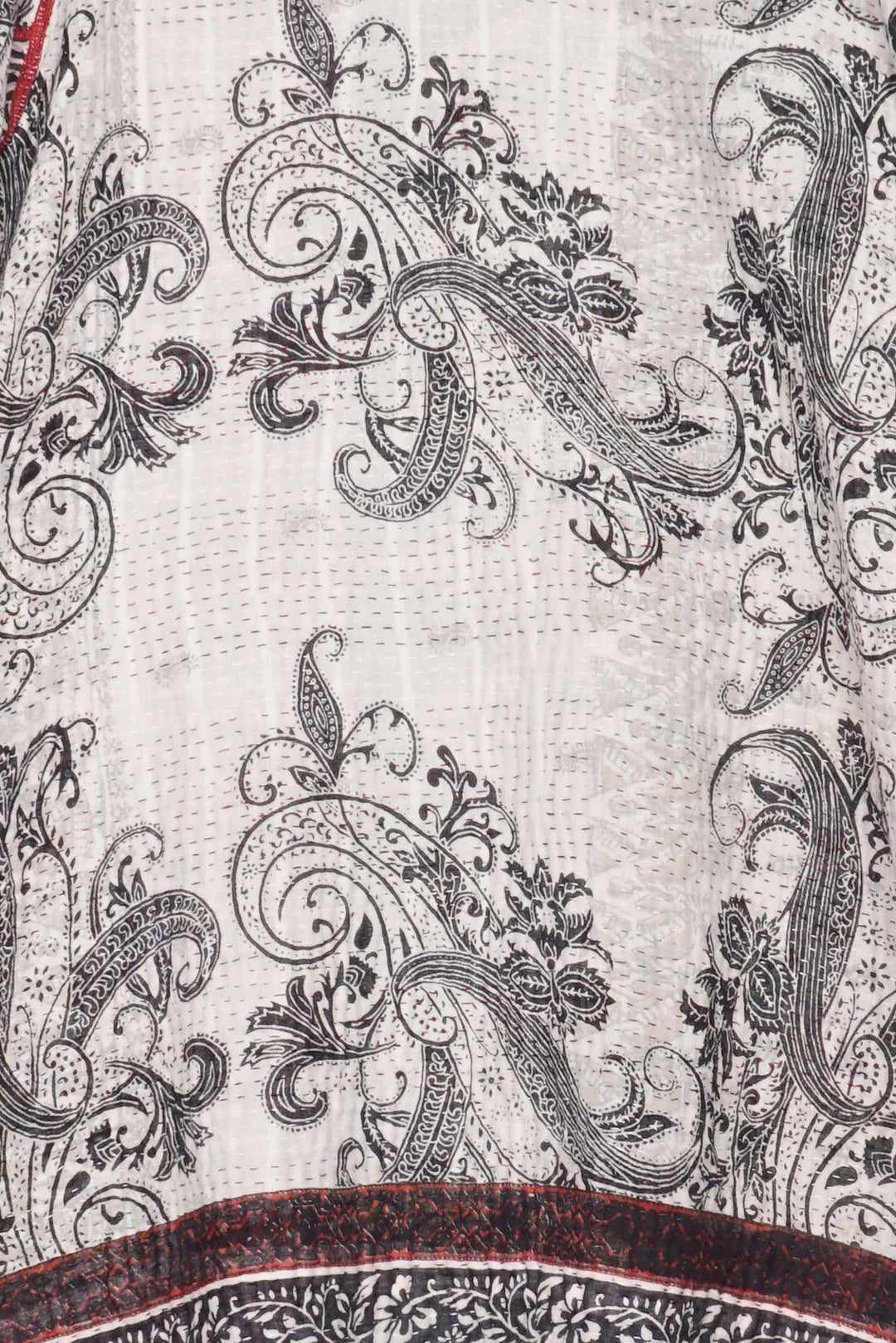 PAISLEY & PATCH KANTHA A-LINE JKT - py4003-wht -