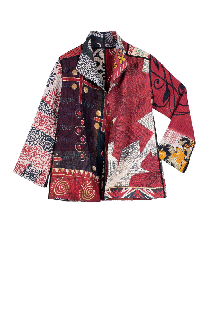 PUZZLE KANTHA SHORT JKT - pz4007-red -