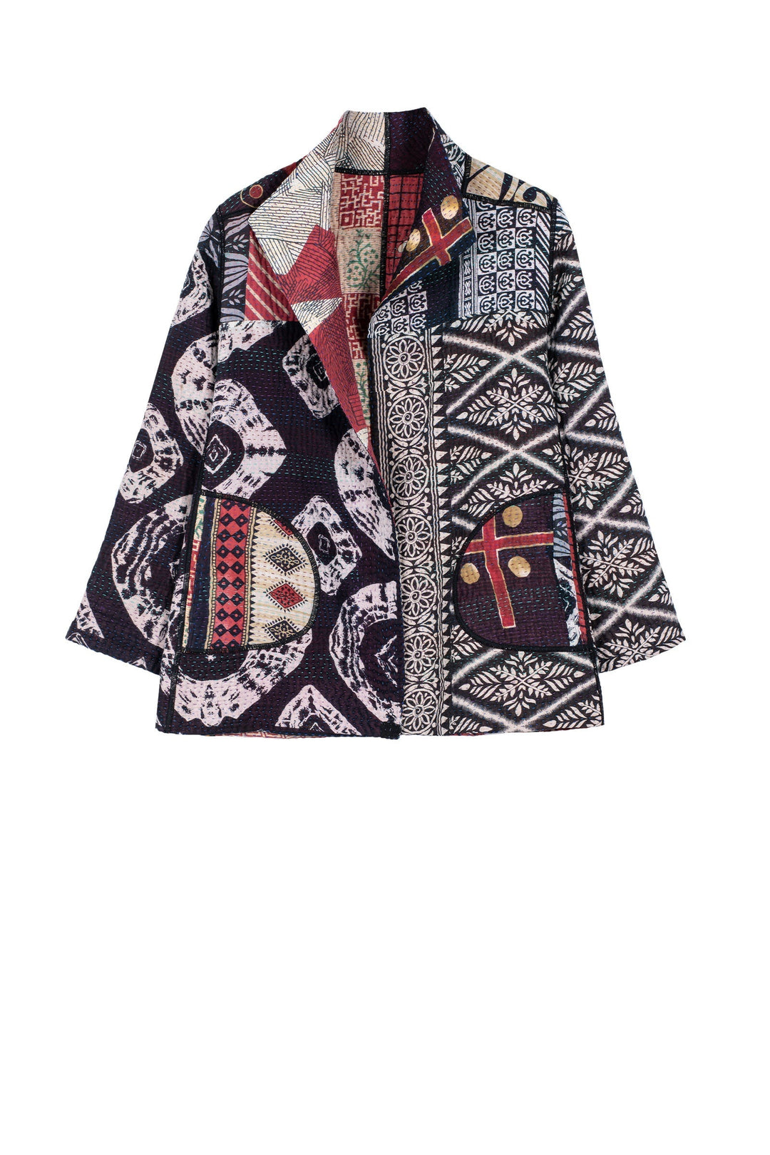 PUZZLE KANTHA SHORT JKT - pz4007-red -