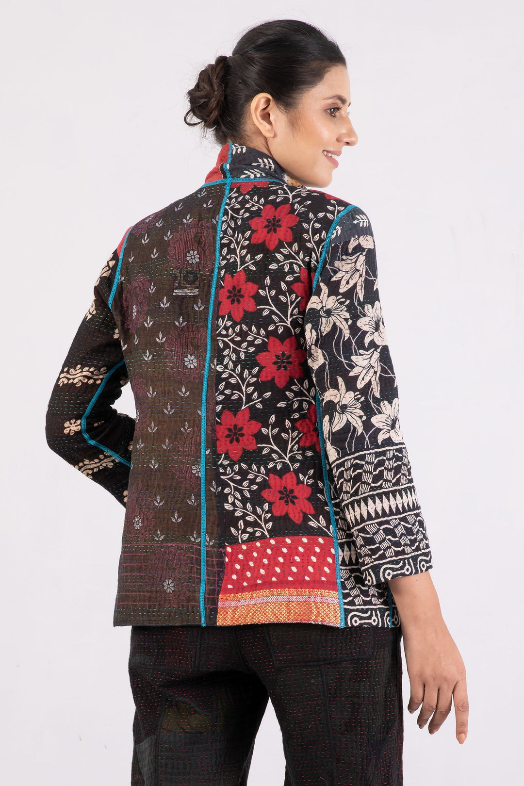 PUZZLE KANTHA SHORT JKT - pz4007-red -