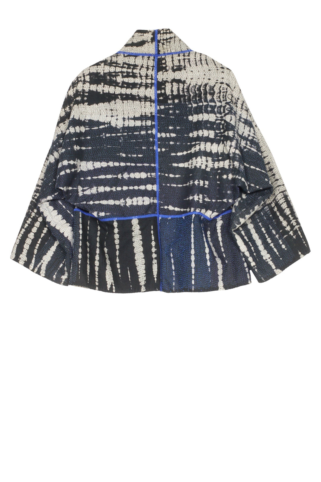 SERPENT PRINT KANTHA DOLMAN SHORT JKT - sp2015-blk -