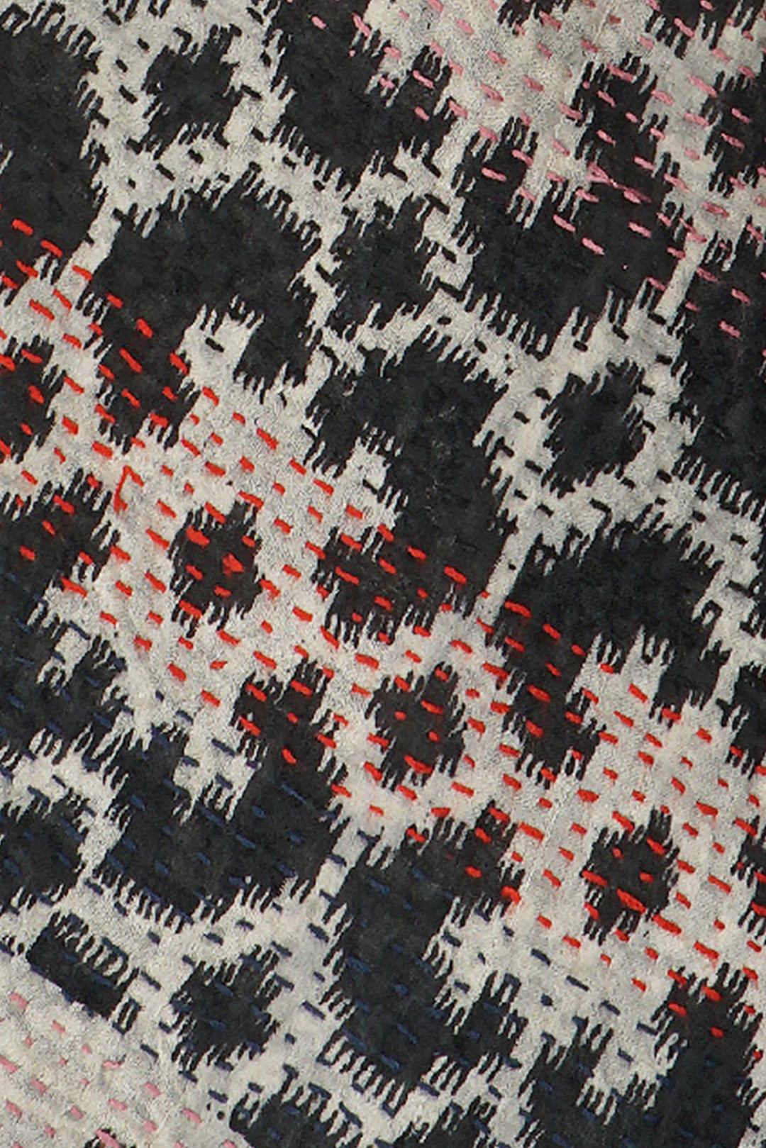 VINTAGE SILK KANTHA TIE - sv2820-0011a -