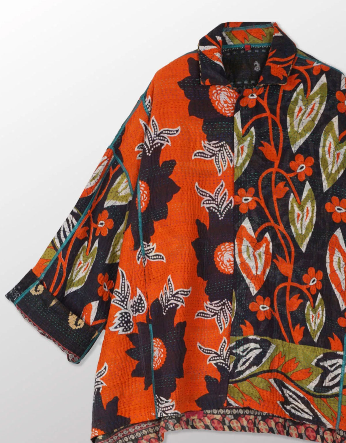 【新品タグ付き】MIEKO MINTZ ミエコミンツ　リバーシブルジャケット Mieko Mintz | Unique Artisan Clothing & Textiles Inspired by